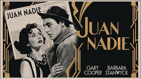 JUAN NADIE (1941) Gary Cooper, Barbara Stanwyck y Edward Arnold | Comedia, Drama | Coloreado