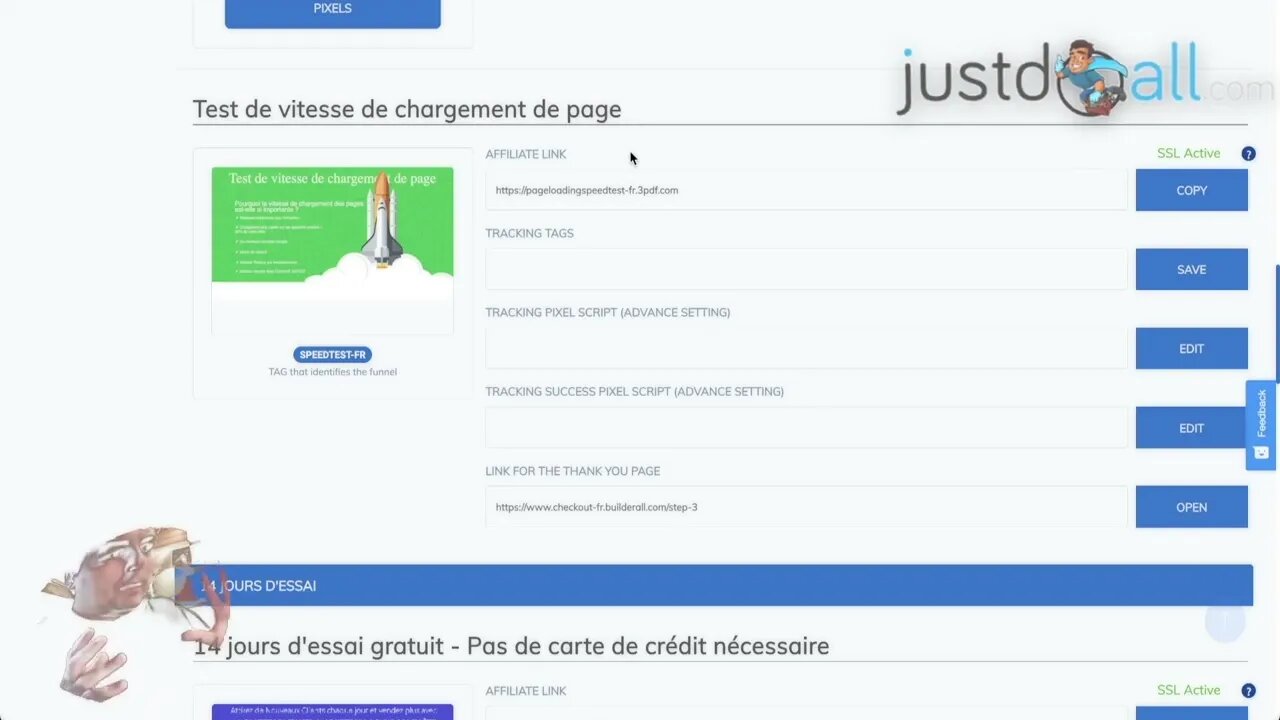 🥴. VIBRATIONS POSITIVES : comment obtenir ses liens affiliés Builderall en FRANÇAIS / EUROS ? ...