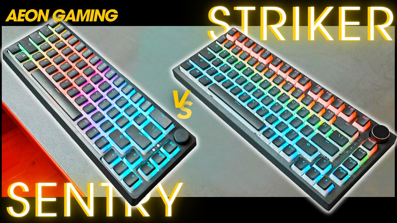 AEON Gaming Striker and Sentry Mechanical Keyboards!⌨️