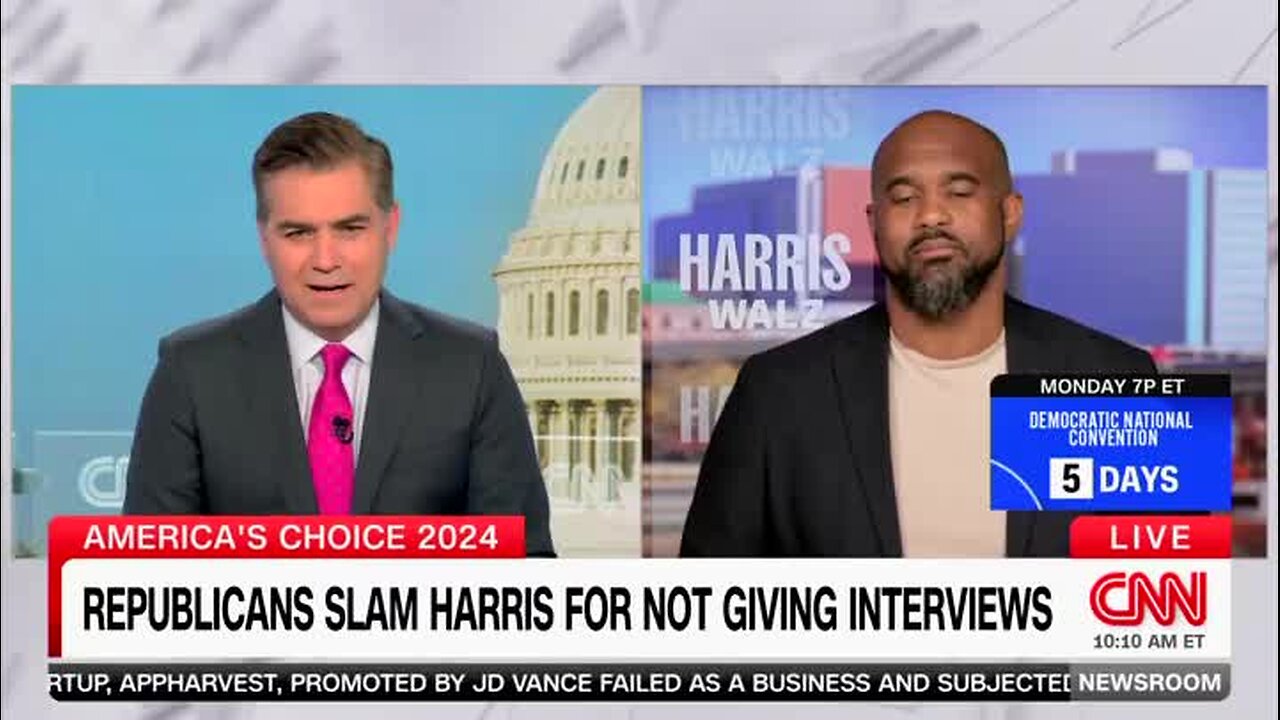 Harris Campaign Spox: We Are Confident in Plan that We Have, We Don’t Need Press Conferences