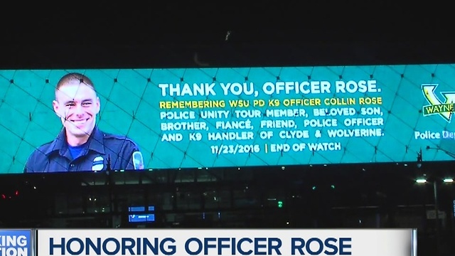 Funeral tomorrow for Officer Collin Rose