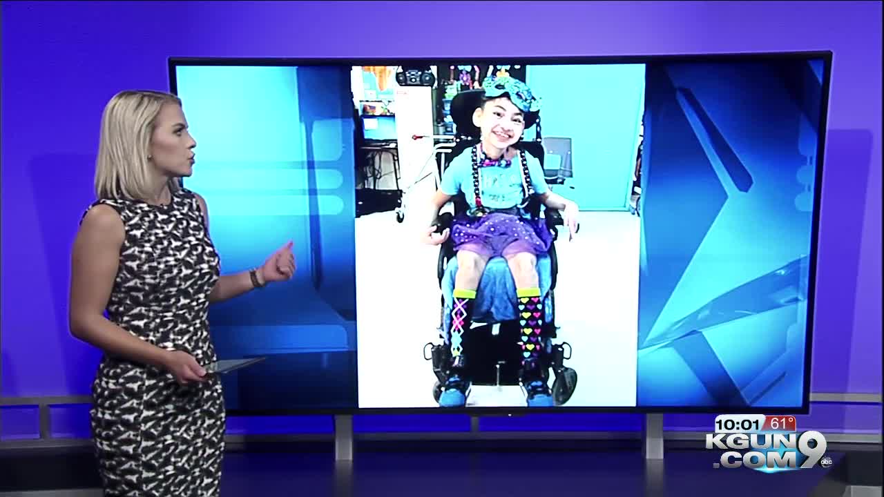 Community replaces Tucson girl's stolen wheelchair