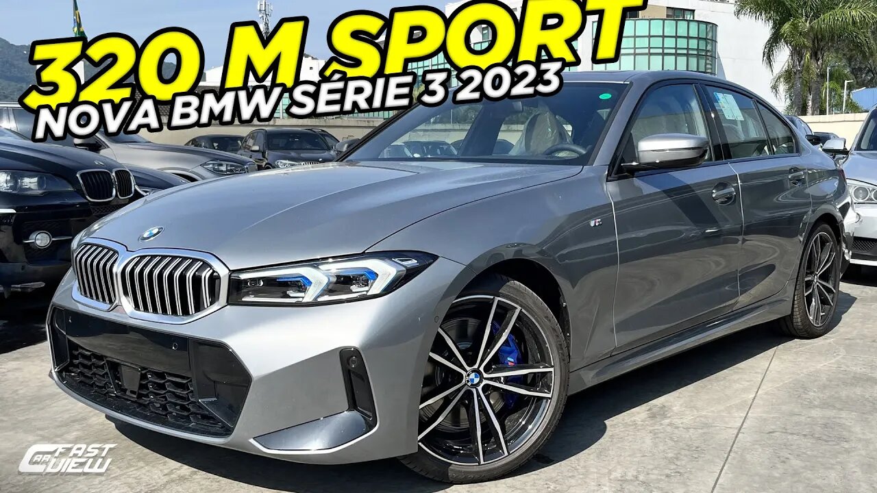 NOVA BMW SÉRIE 3 320I M SPORT 2023 ESTÁ INCRÍVEL, COM NOVIDADES NÃO DÁ CHANCE PARA CONCORRÊNCIA!