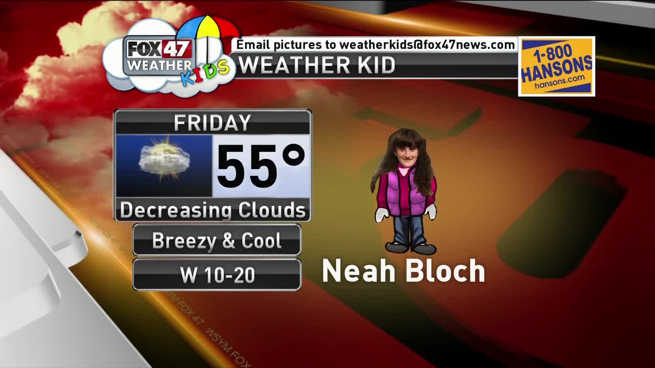 Weather Kid - Neah - 5-10-19