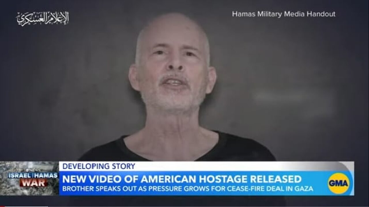 Video of American hostage newly released