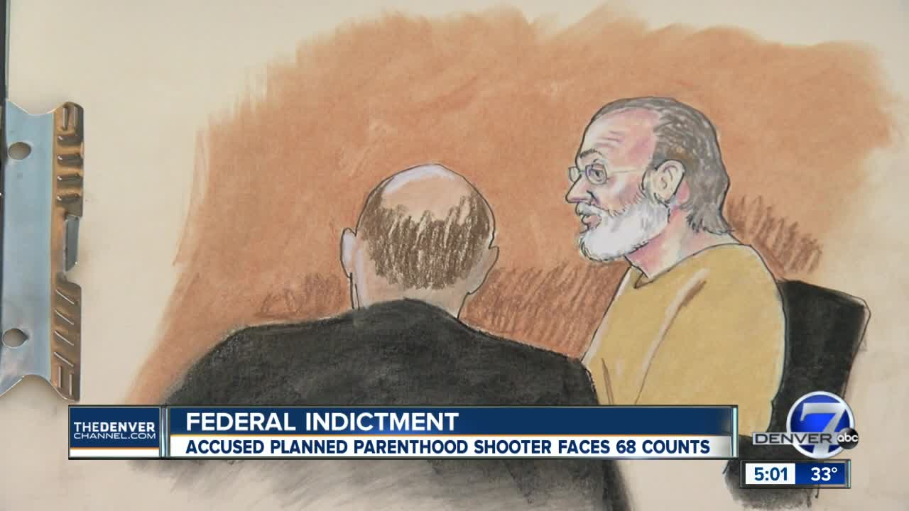 Accused Colorado Planned Parenthood shooter Robert Dear indicted by federal grand jury