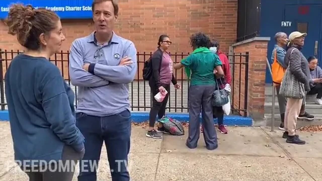 ⚠️BOMB THREAT Temporarily Shuts Down Polling Station in Harlem.