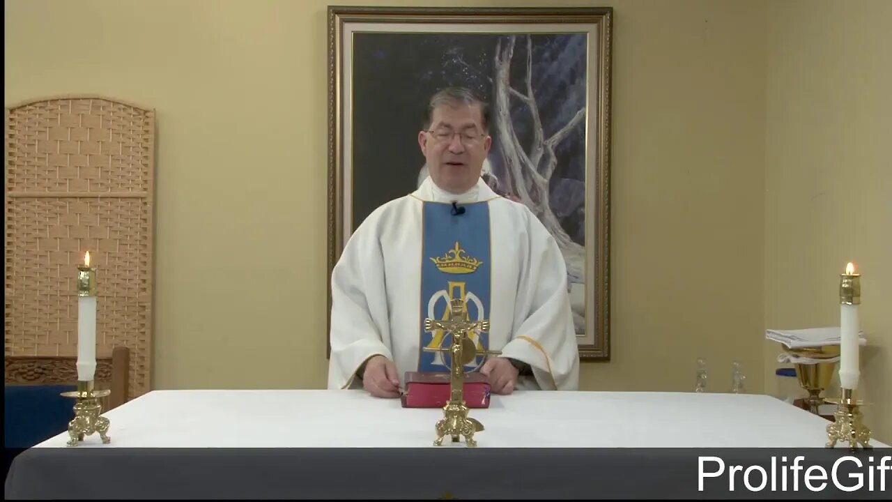 LIVE Holy Mass with Fr. Frank Pavone for The Solemnity of the Annunciation of the Lord