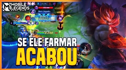 Esse foi o MELHOR Early Game pro AULUS | Se crescer no Inicio ja era | MLBB