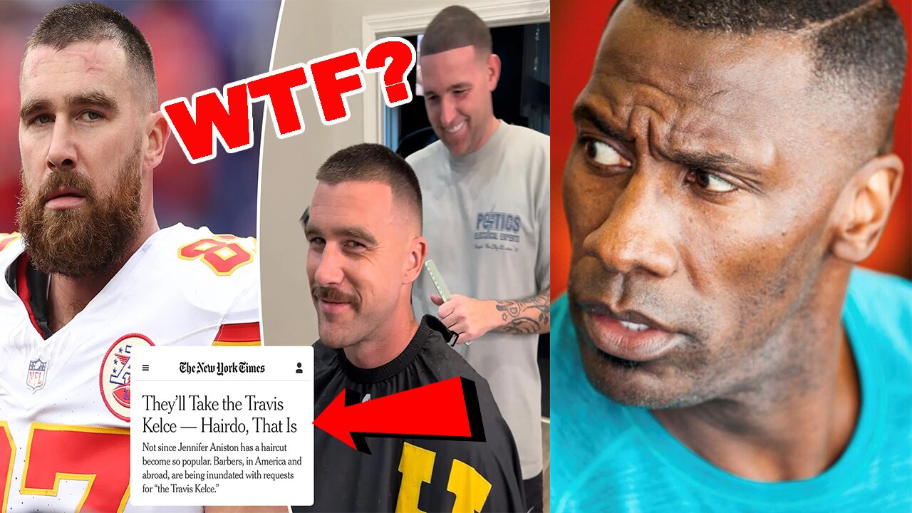 NYT gets DESTROYED for INSANE claim about Travis Kelce's "FADE HAIRCUT"! CULTURALLY INSENSITIVE?