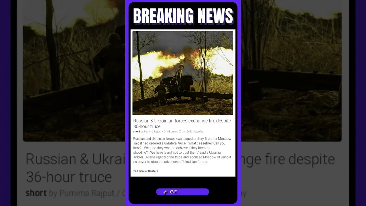 Ukraine Rejects Russian 'Truce': Anonymous Soldier Speaks Out on Escalating Tensions | #shorts #news
