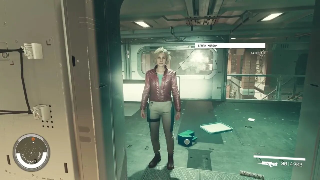 "Please Keep The Dang Spacesuit On For God Sake Sarah!!!"
