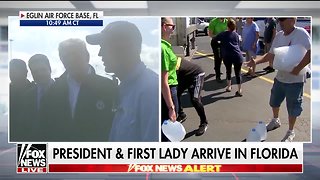 President Trump is visiting Florida and Georgia