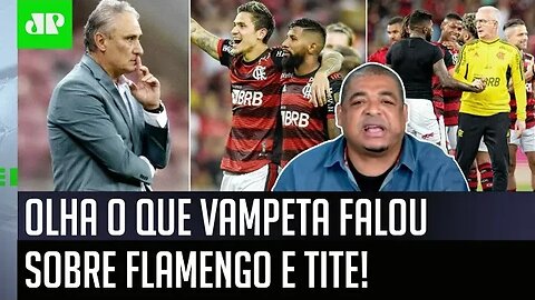 "Ó! Eu SÓ NÃO ACREDITO NISSO porque..." OLHA o que Vampeta FALOU sobre Flamengo e Tite!