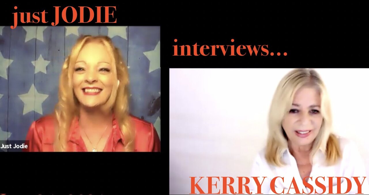 Just Jodie interviews Kerry Cassidy? E.T.’s, Her book, Secret space program, and is Juan JFK Jr?