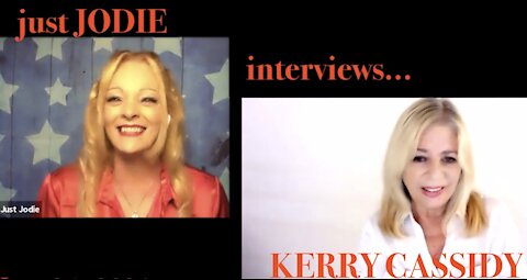 Just Jodie interviews Kerry Cassidy? E.T.’s, Her book, Secret space program, and is Juan JFK Jr?
