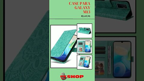 Case Galaxy M13 5 opções de cores. Procurando outro modelo? Contate-nos. #galaxym13 #shop #shoppkweb