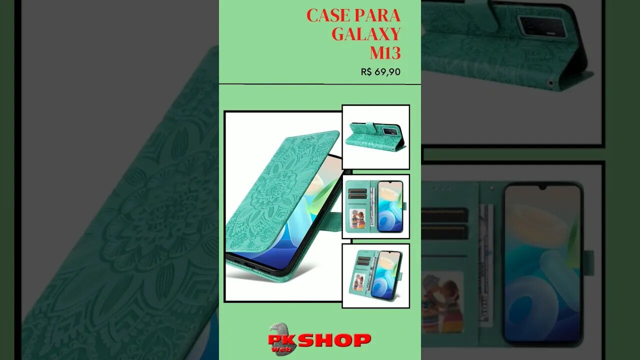 Case Galaxy M13 5 opções de cores. Procurando outro modelo? Contate-nos. #galaxym13 #shop #shoppkweb
