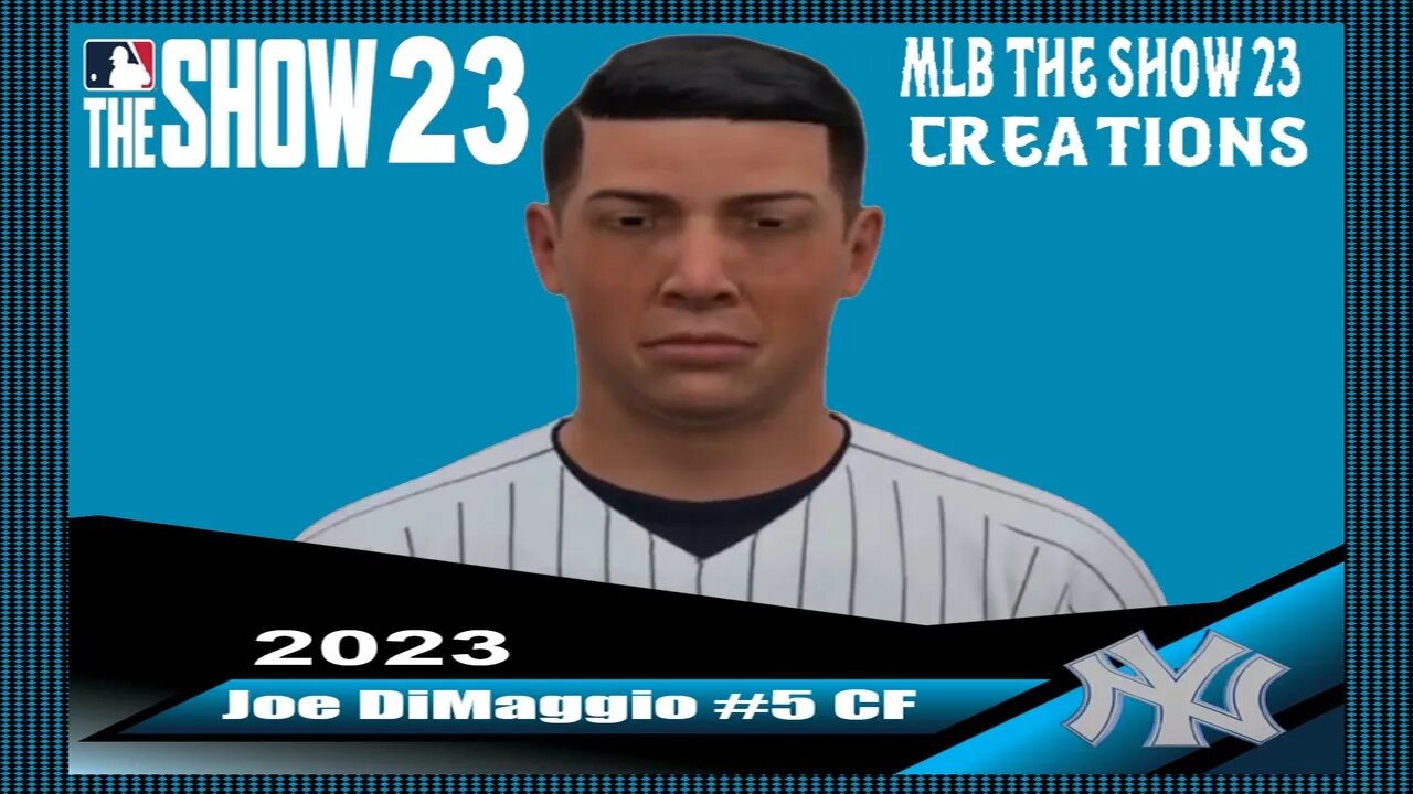 How To Create Joe DiMaggio Mlb The Show 23