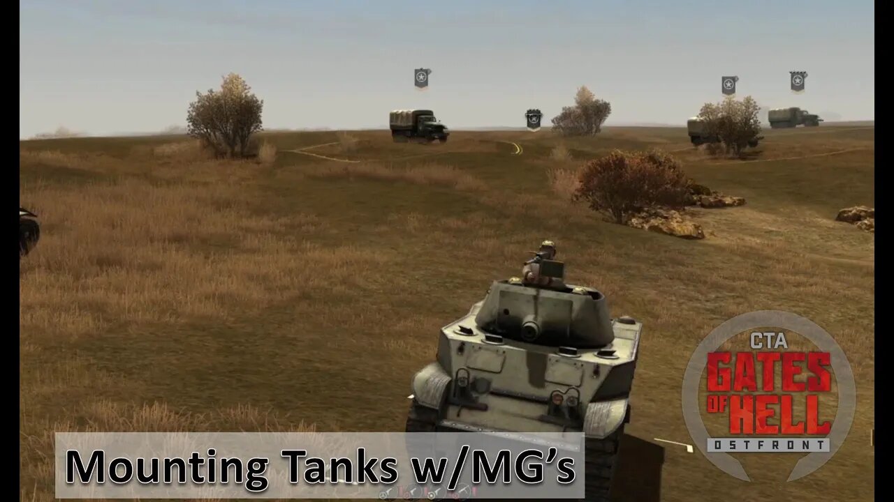 [Conquest/US w/Valour Mod] We Figured out the Tank MGs! l Gates of Hell: Ostfront