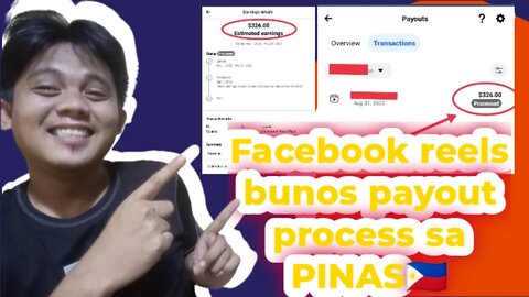 Facebook reels bunos payout process sa pinas