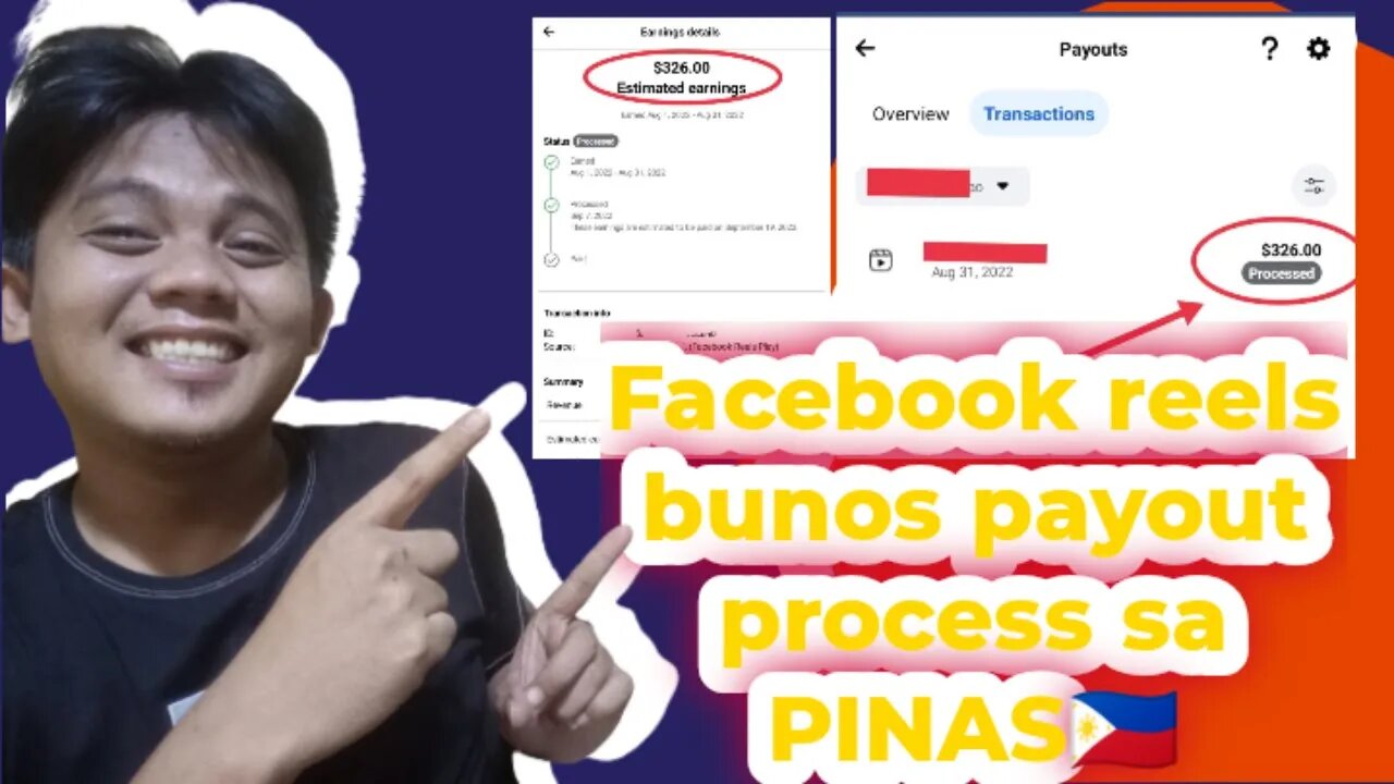 Facebook reels bunos payout process sa pinas