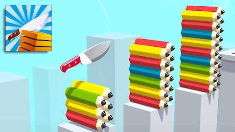 Slice it All game Relax all levels gameplay through android