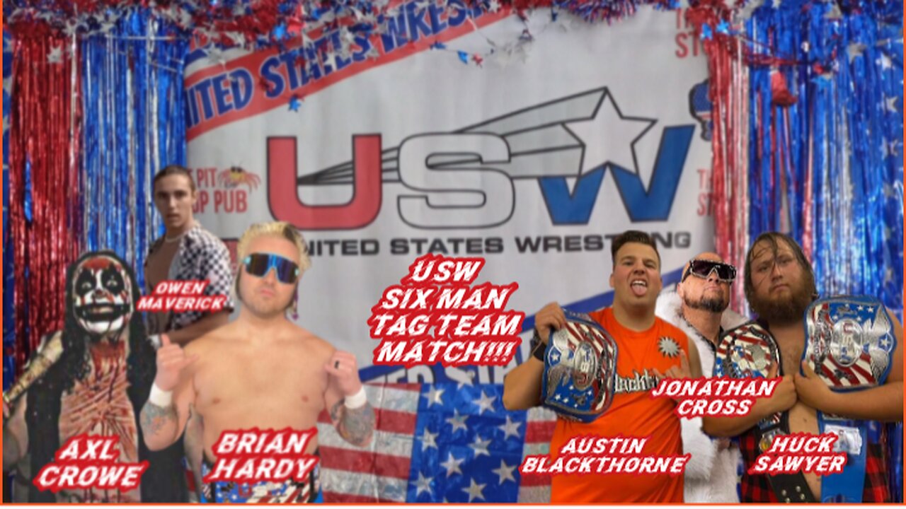 USW SIX MAN TAG TEAM MATCH!!!