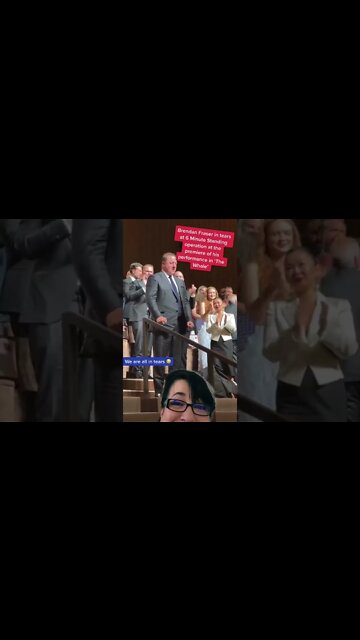 Brendan Fraser Breaks down in tears at the premiere of ‘The Whale’