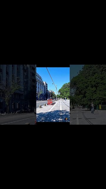 Cismigiu Park, Bucharest | Pop music | 4k virtual tour | #shorts