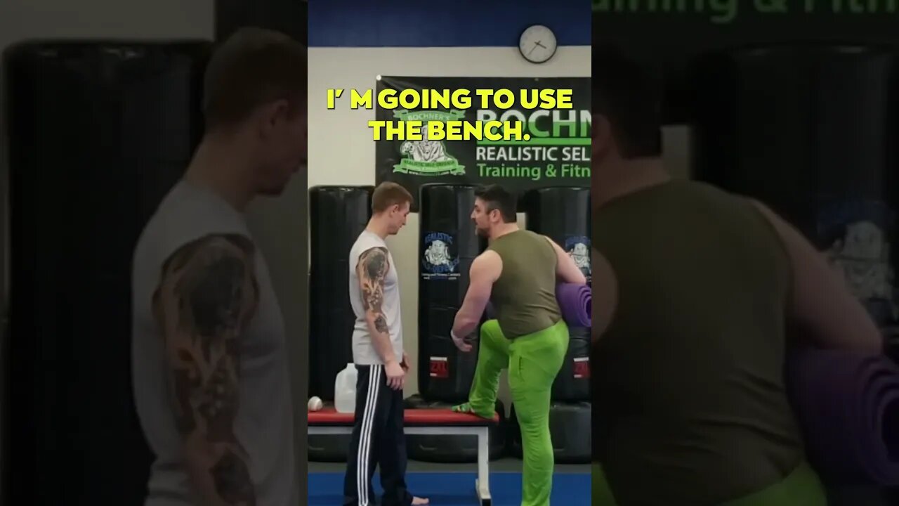 Learn This Self-Defense Against Someone Who Threatens You at the GYM