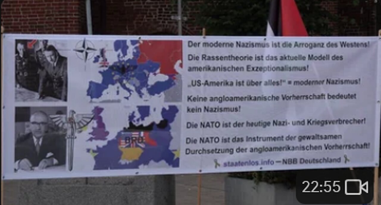 75 Jahre NATO & BRD = 75 Jahre Nazismus, Militarismus, Krieg & Terror