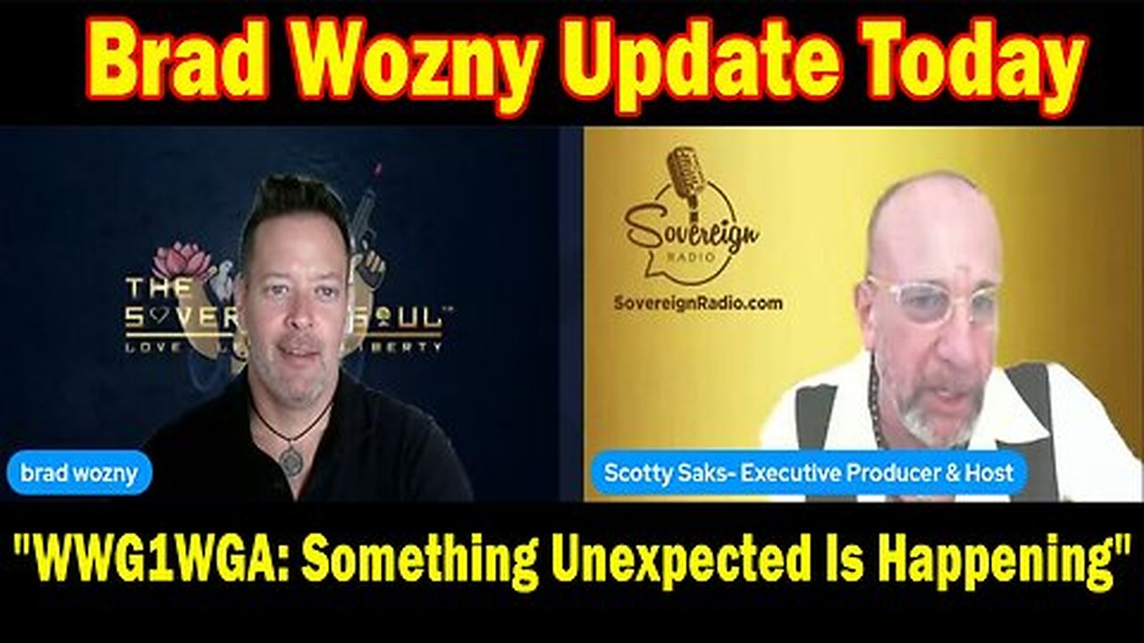 Brad Wozny Update Today 10.28.24 - WWG1WGA- Something Unexpected Is Happening