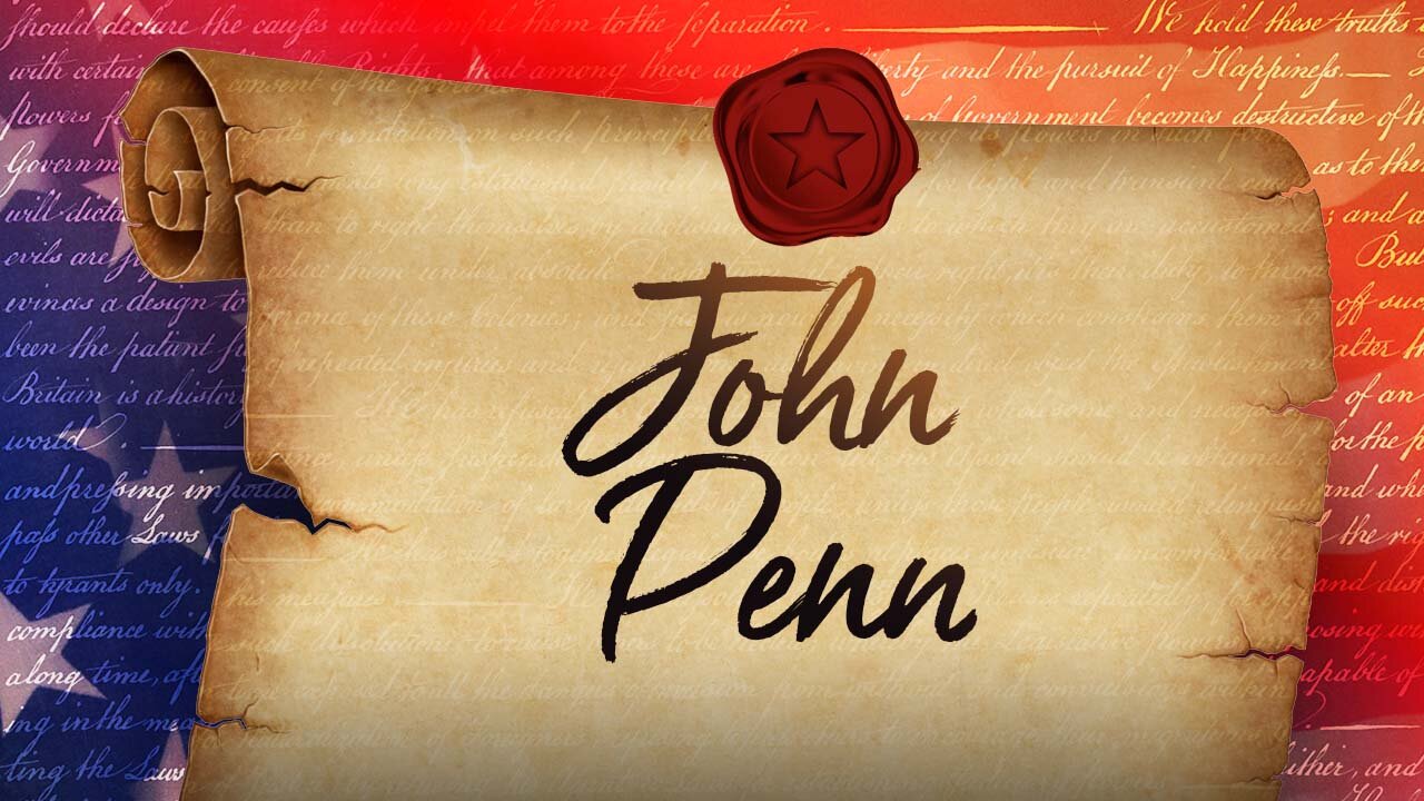 John Penn - 56 Signers Of The U.S. Constitution