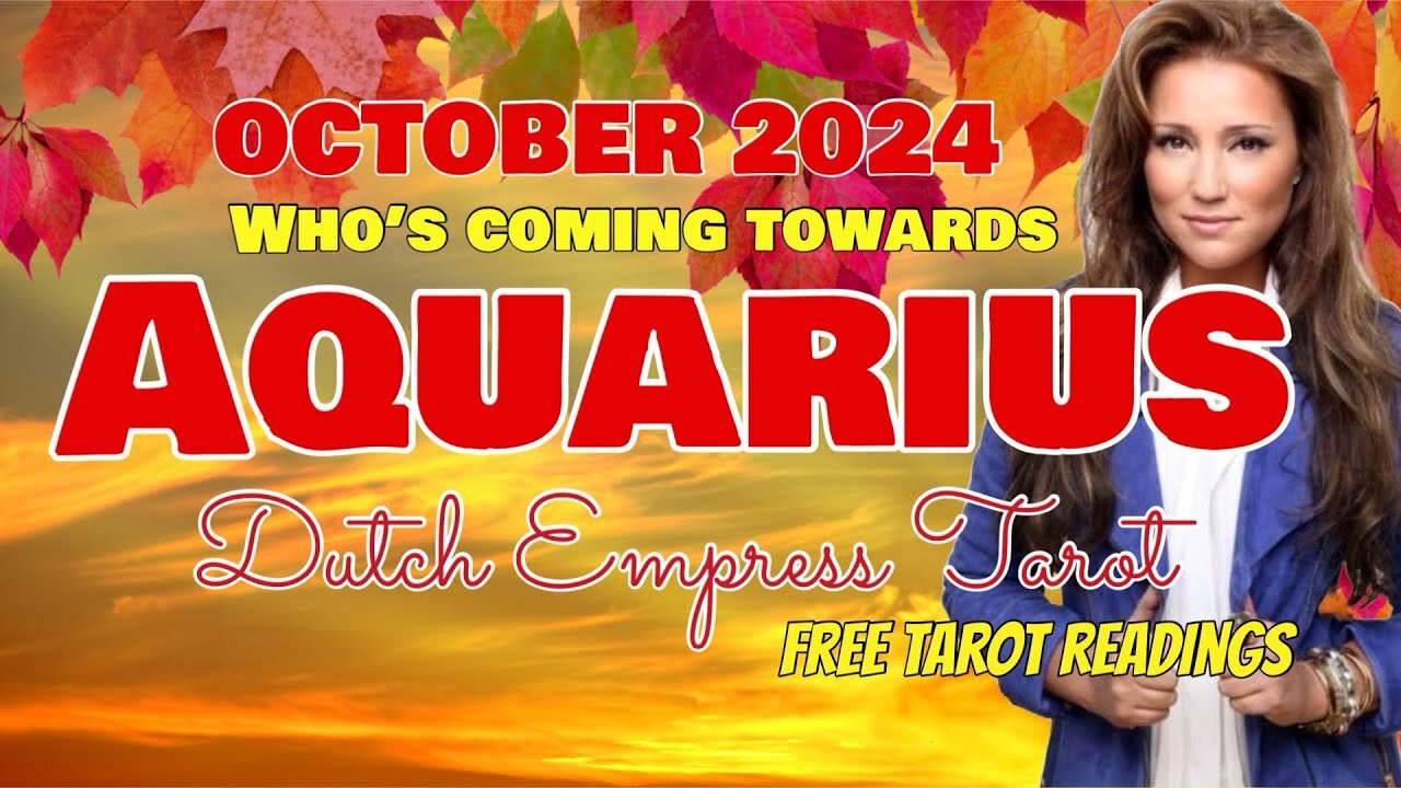 AQUARIUS ♒️ Who’s coming towards you in October 2024?💕Monthly Love Tarot Reading➕Extended BONUS 💫