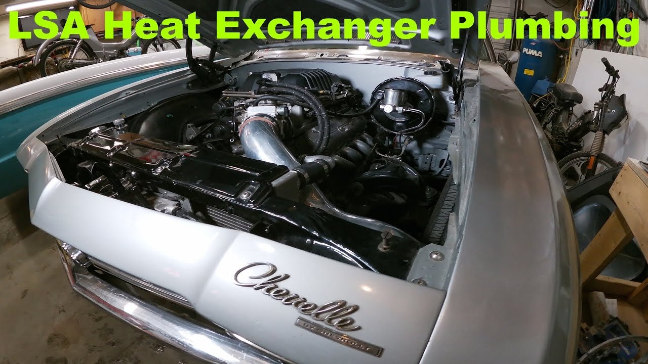 The Chevelle Finally Gets A Working Heat Exchanger For The LSA Blower!