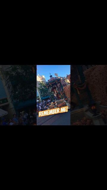 Coco float from Magic Happens #disneyland #magichappens #coco #rememberme