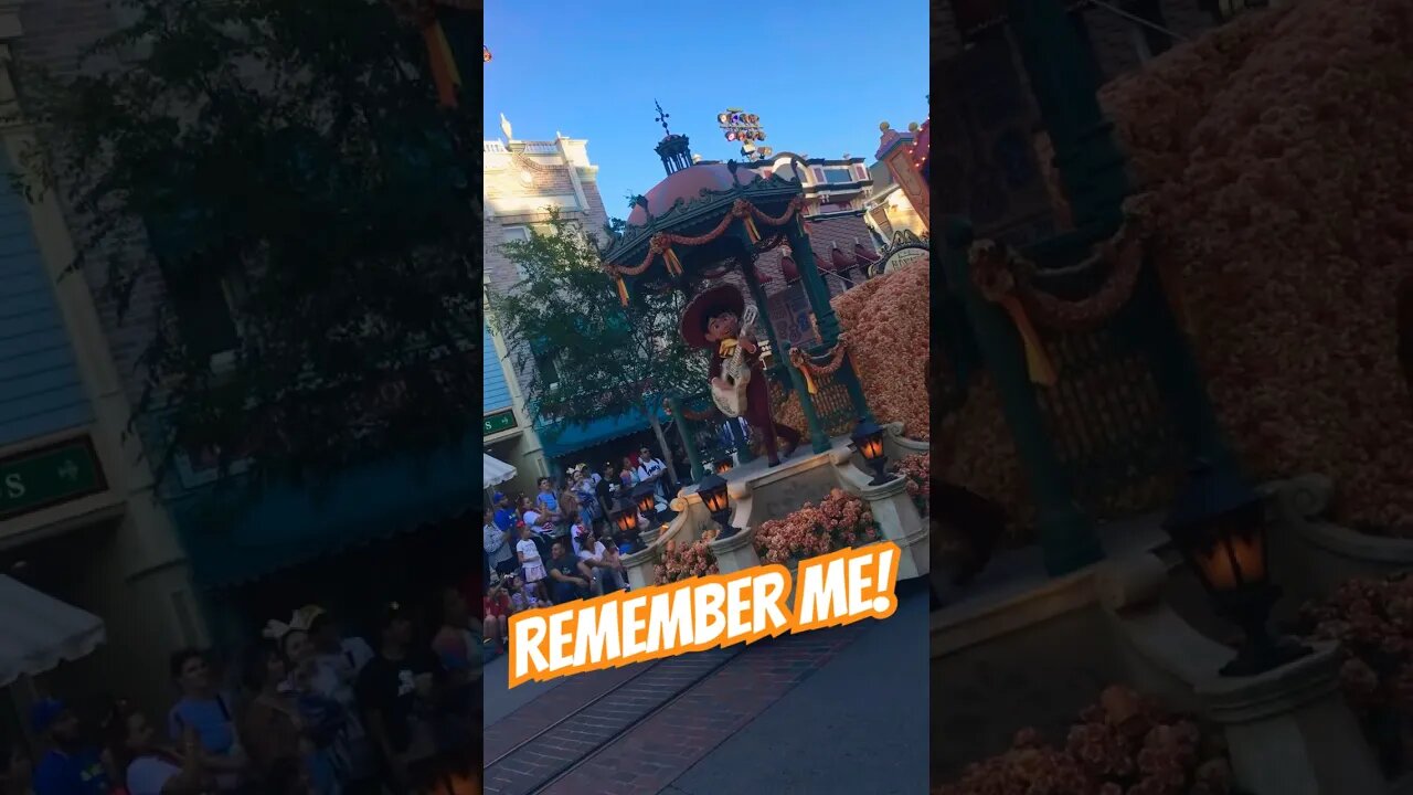 Coco float from Magic Happens #disneyland #magichappens #coco #rememberme