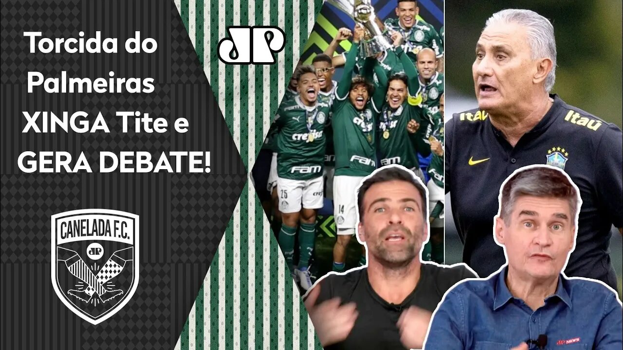 "CUZ@%! Cara, o Tite FOI XINGADO pela torcida do Palmeiras porque..." POLÊMICA GERA DEBATE!