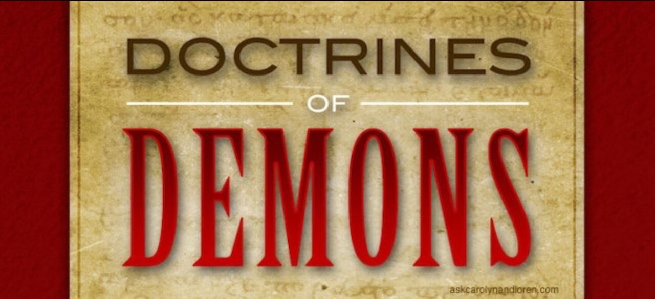 The devil is making you a sodomite by getting you to follow Church Doctrine