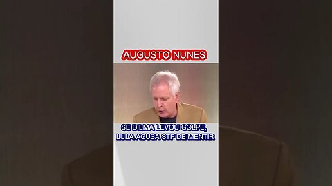 Augusto Nunes | Lulu acusa STF de mentir #shorts #short #shortvideo