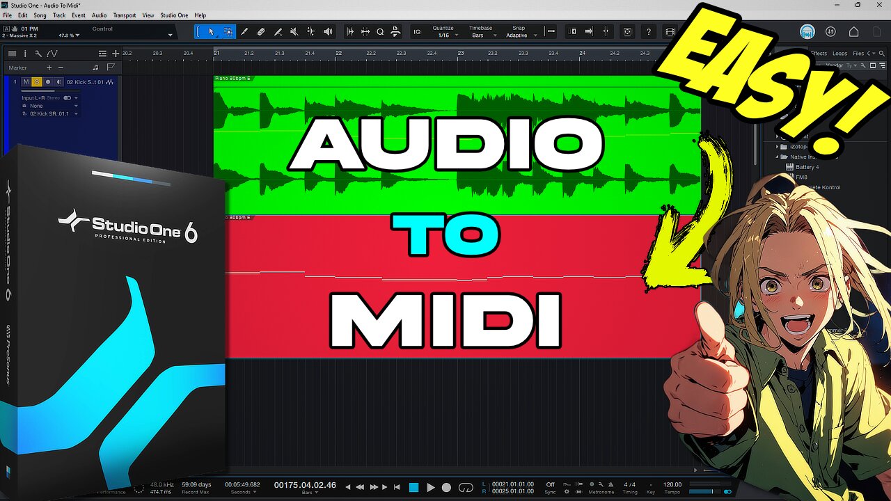 Studio One 6 - Turn AUDIO into MIDI 🔥 EVERYTHING YOU NEED TO KNOW