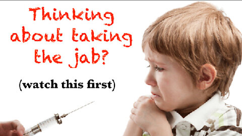 THINKING ABOUT TAKING THE JAB? WATCH THIS FIRST! ~Spacebusters~