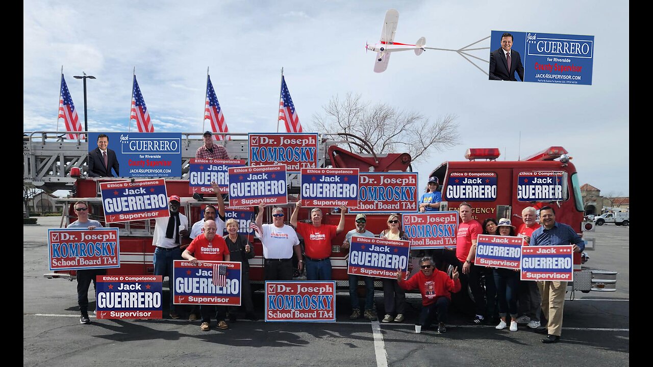 Blast Off! Jack Guerrero for Supervisor Parade