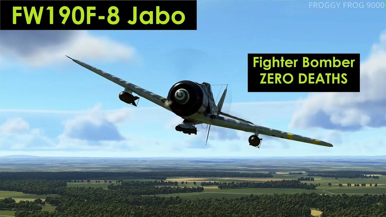 FW190F-8Jabo|4Sorties|ZeroDeaths(IL-2)