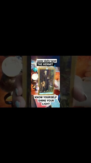 #asmrtarot #spiritguidemessage #dailytarotreading HERMIT 🧨⚜️🔥SHINE YOUR LIGHT ON YOUR PATH
