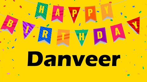 Happy Birthday to Danveer - Birthday Wish From Birthday Bash