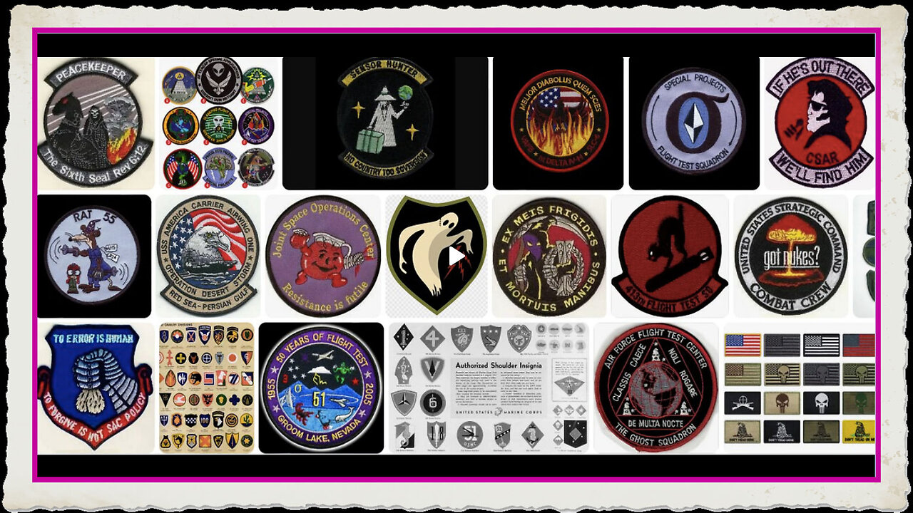 The secret world of American military patches - Emblems from the Pentagon’s Black World (2016)