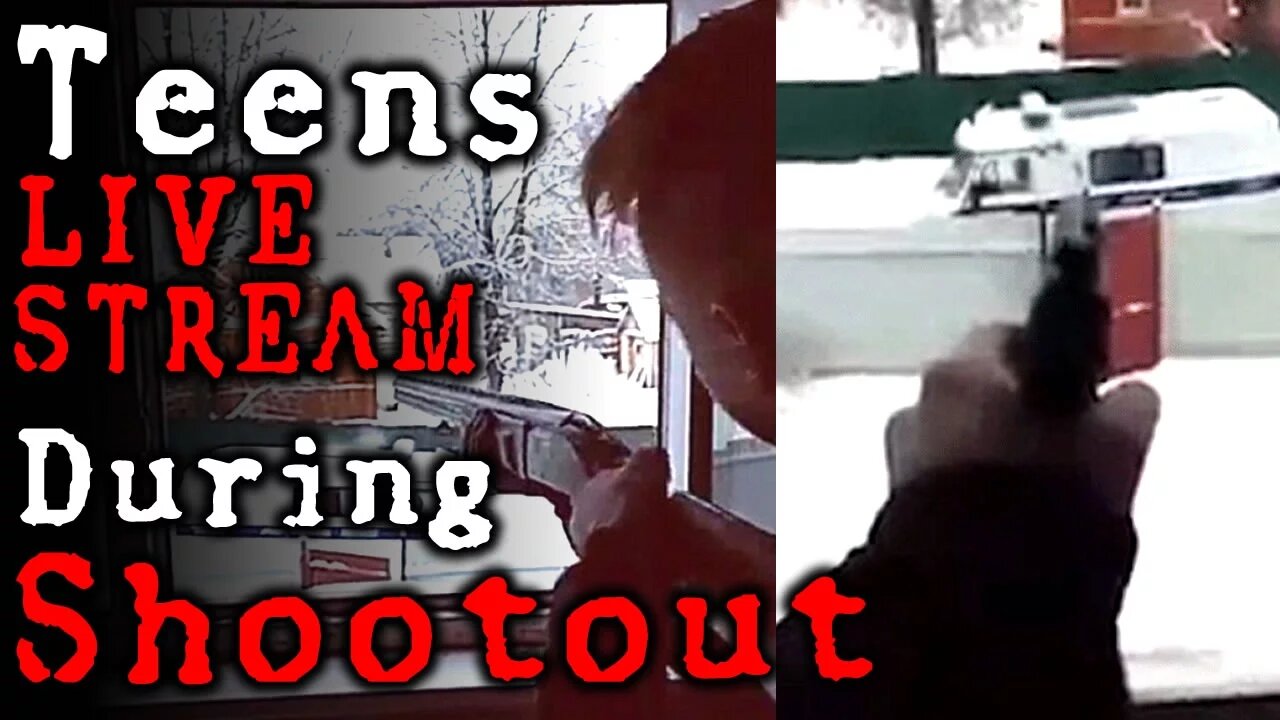 Teens Livestream Shootout with Police CAUGHT ON CAMERA