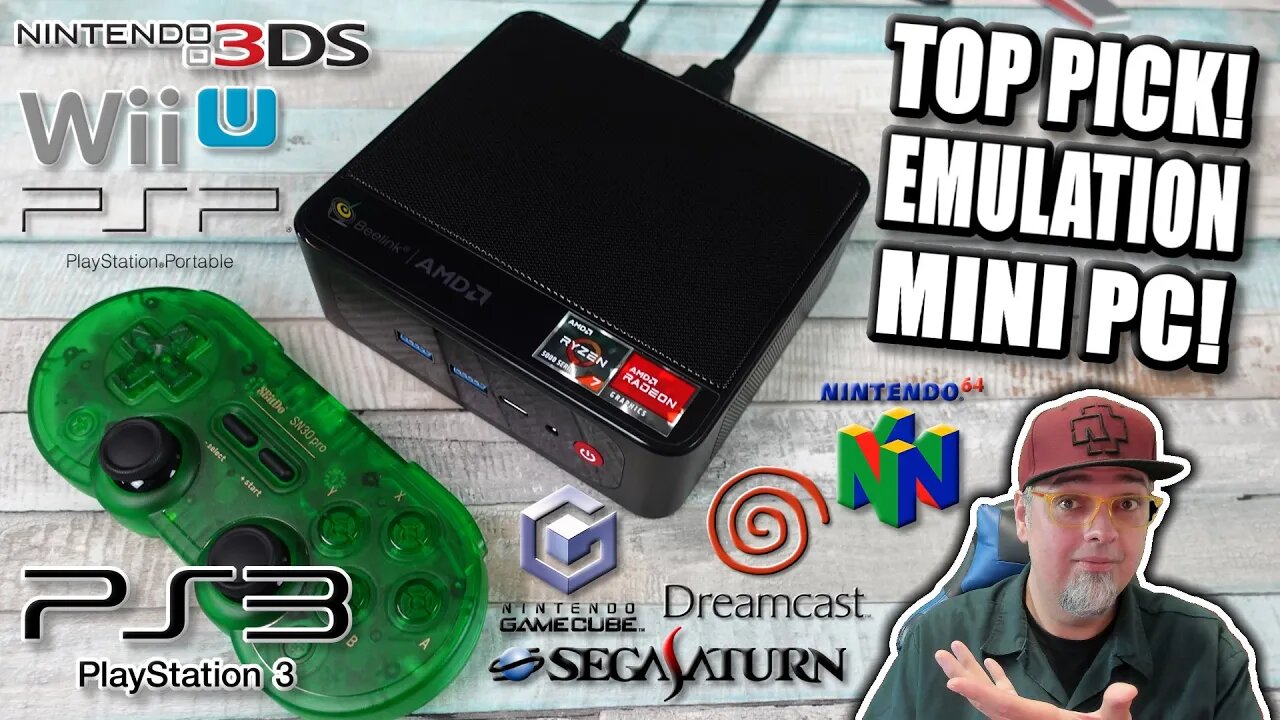 Top PICK Retro Emulation Mini PC For Less Than $350! Beelink SER5 Pro Review!